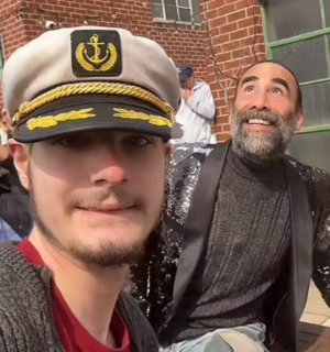 One of Josh and Mr. Based's first interactions was during the solar eclipse.